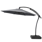 11 ft Aluminum Cantilever Patio Umbrella (Base Options)