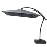 11x9ft Aluminum Cantilever Patio Umbrella (Base Options)