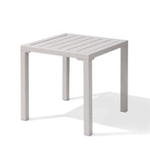 16 in. Square Aluminum Outdoor Side Table