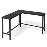 Pellebant Outdoor Bar Table 55.12-in W x 55.12-in L