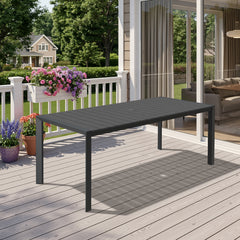 Aluminum Outdoor Patio Dining Table
