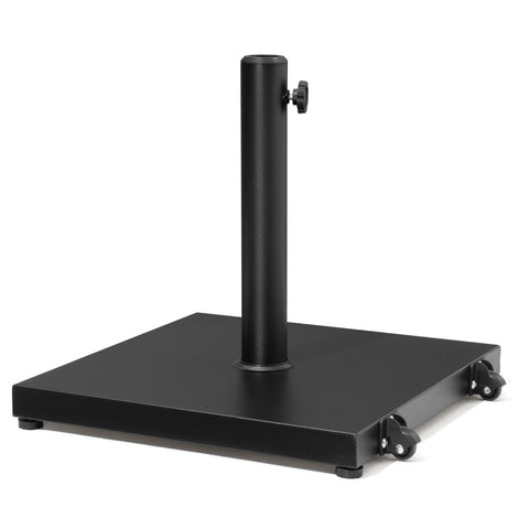 Pellebant Patio Umbrella Base Outdoor Umbrella Stand with Wheels
