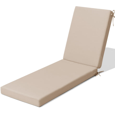 Pellebant Outdoor Patio Chaise Lounge Cushion with Sunbrella