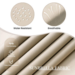 Sunbrella Outdoor Chaise Lounge Cushion