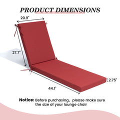 Sunbrella Outdoor Chaise Lounge Cushion