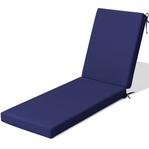Pellebant Outdoor Patio Chaise Lounge Cushion with Sunbrella