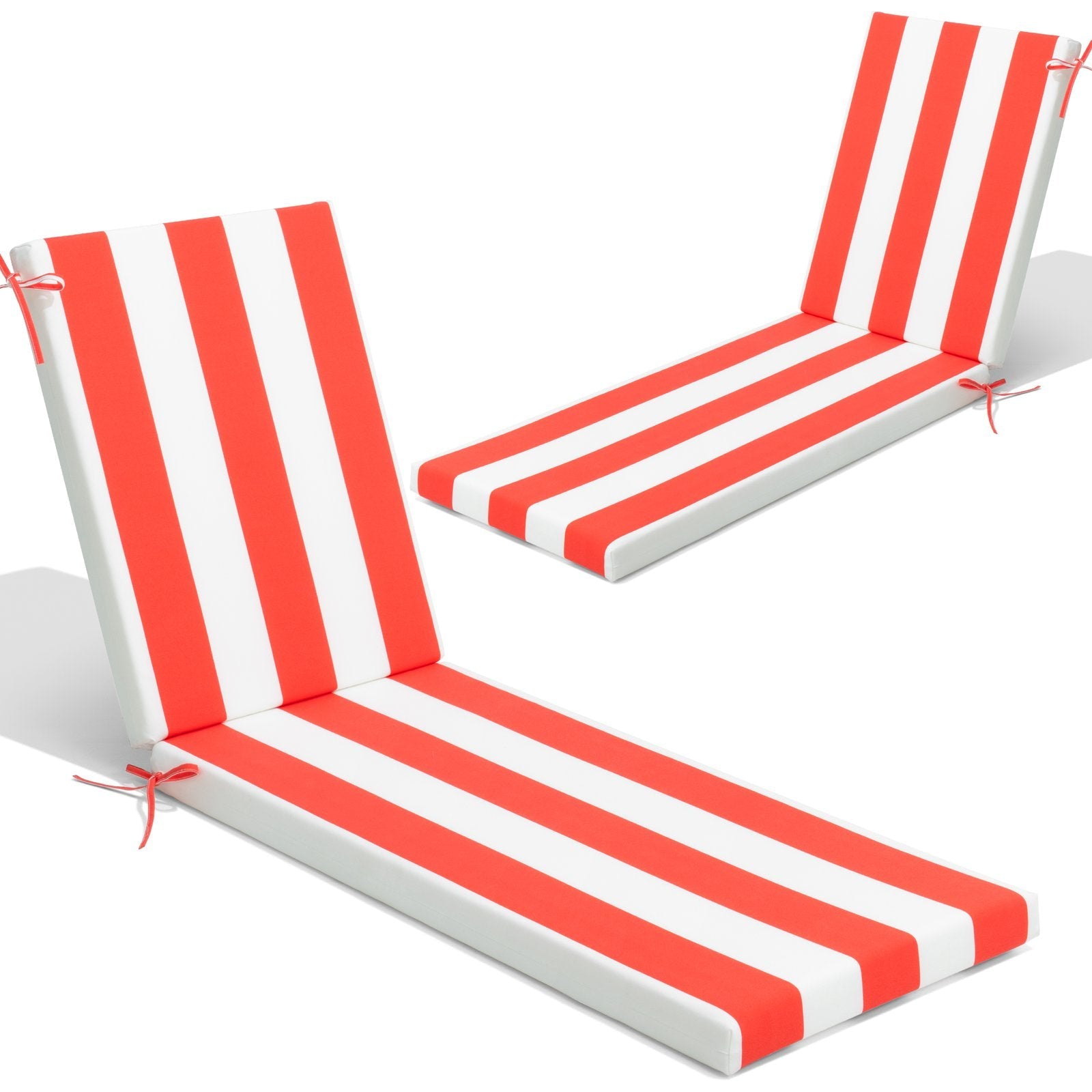 Pellebant Outdoor Patio Chaise Lounge Cushion with Sunbrella