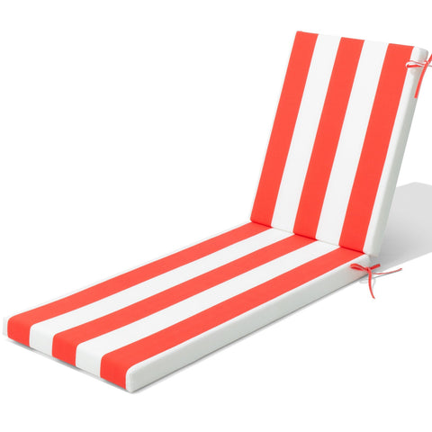 Pellebant Outdoor Patio Chaise Lounge Cushion with Sunbrella