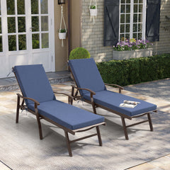 Sunbrella Outdoor Chaise Lounge Cushion