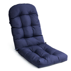 50 x 20 in. Water Resistant Outdoor Adirondack High Back Chair Cushion