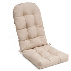 50 x 20 in. Water Resistant Outdoor Adirondack High Back Chair Cushion
