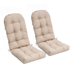 50 x 20 in. Water Resistant Outdoor Adirondack High Back Chair Cushion