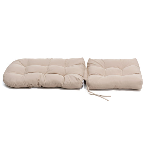 Pellebant 50 x 20 in. Outdoor Adirondack High Back Deep Seat Water Resistant Chair Cushion