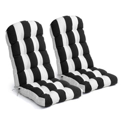 50 x 20 in. Water Resistant Outdoor Adirondack High Back Chair Cushion