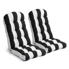50 x 20 in. Water Resistant Outdoor Adirondack High Back Chair Cushion