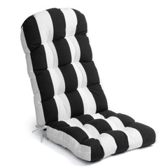 50 x 20 in. Water Resistant Outdoor Adirondack High Back Chair Cushion