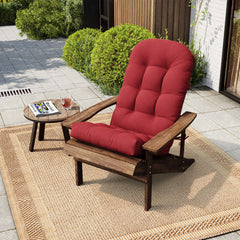 50 x 20 in. Water Resistant Outdoor Adirondack High Back Chair Cushion