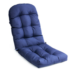 50 x 20 in. Water Resistant Outdoor Adirondack High Back Chair Cushion
