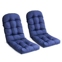50 x 20 in. Water Resistant Outdoor Adirondack High Back Chair Cushion