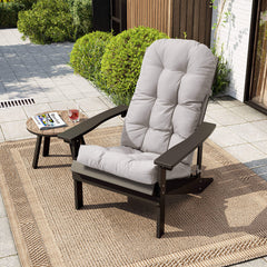 50 x 20 in. Water Resistant Outdoor Adirondack High Back Chair Cushion