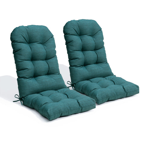 Pellebant 50 x 20 in. Outdoor Adirondack High Back Deep Seat Water Resistant Chair Cushion