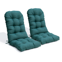 50 x 20 in. Water Resistant Outdoor Adirondack High Back Chair Cushion