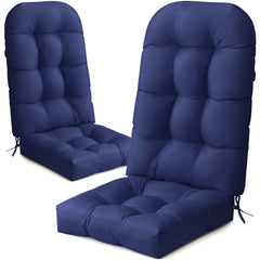 50 x 20 in. Water Resistant Outdoor Adirondack High Back Chair Cushion