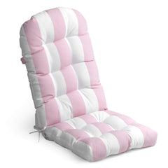 50 x 20 in. Water Resistant Outdoor Adirondack High Back Chair Cushion