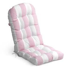 50 x 20 in. Water Resistant Outdoor Adirondack High Back Chair Cushion