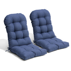 50 x 20 in. Water Resistant Outdoor Adirondack High Back Chair Cushion
