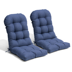 50 x 20 in. Water Resistant Outdoor Adirondack High Back Chair Cushion