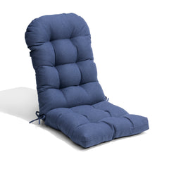 50 x 20 in. Water Resistant Outdoor Adirondack High Back Chair Cushion