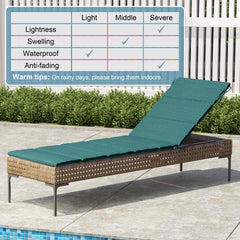 Outdoor Patio Chaise Lounge Cushion
