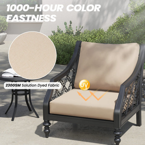 Pellebant Outdoor Deep Seat Cushion Removable Cover