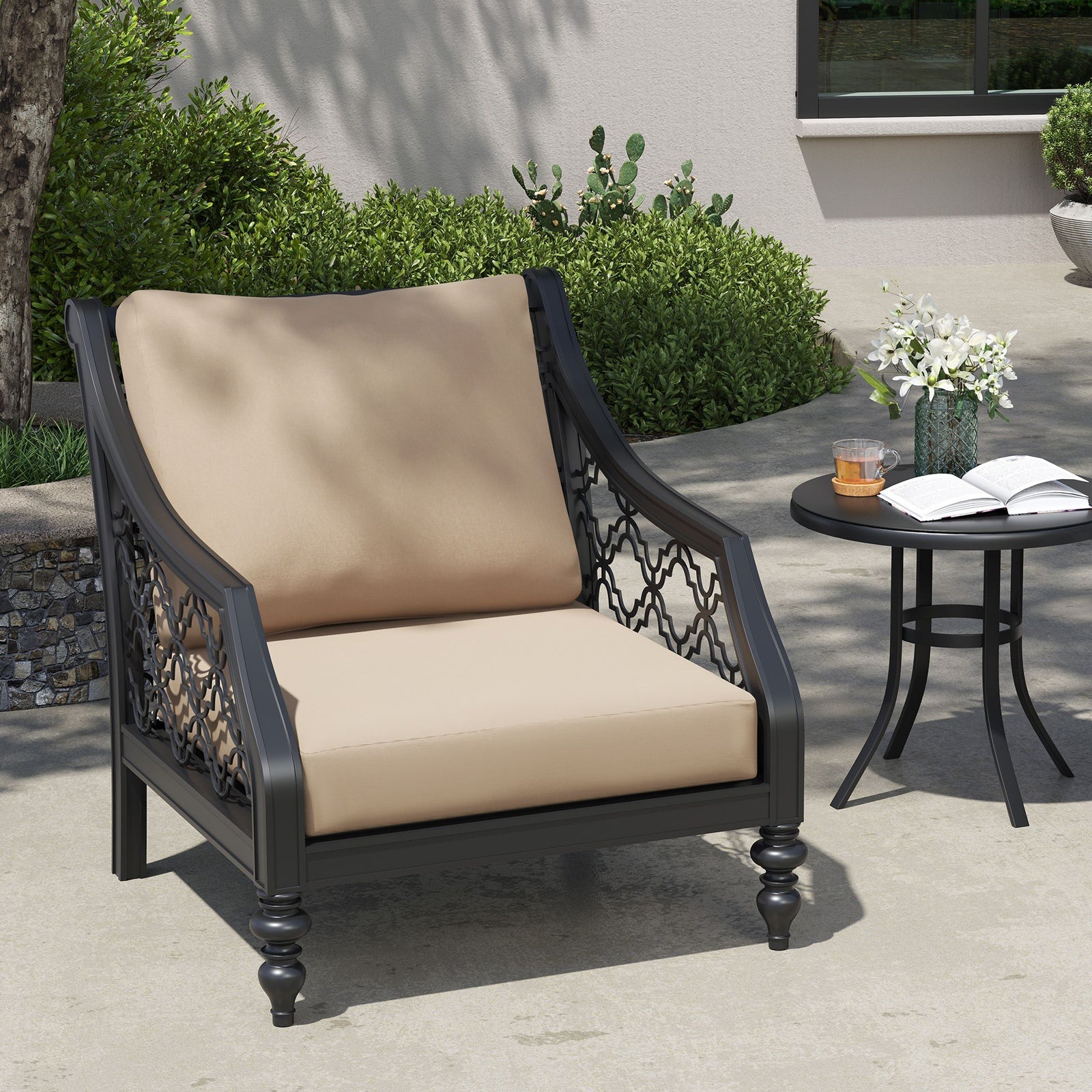 Pellebant Outdoor Deep Seat Cushion Removable Cover