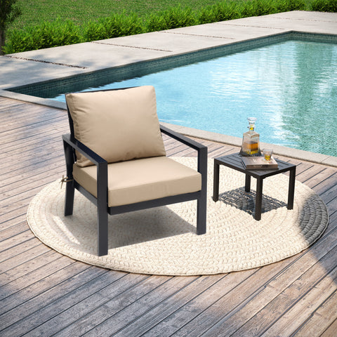 Pellebant 24 x 24 in. Outdoor Deep Seat Cushion
