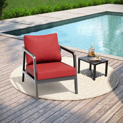 24 x 24 in. Outdoor Deep Seat Cushion