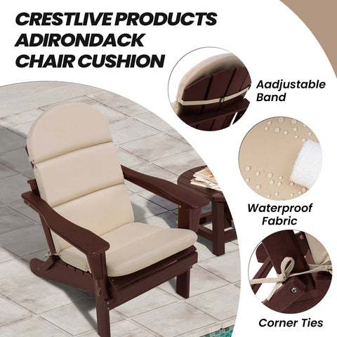 Pellebant Outdoor Adirondack Patio Chair Cushion