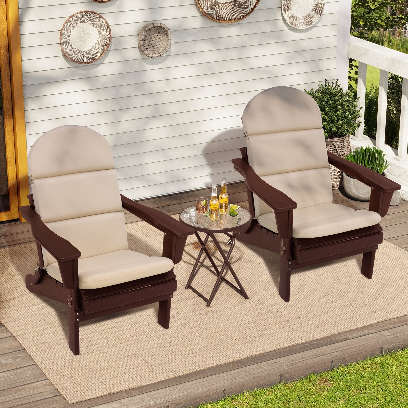 Pellebant Outdoor Adirondack Patio Chair Cushion