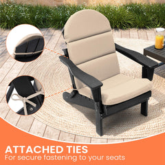 50 x 20 in. Sunbrella Outdoor Adirondack Chair Cushion