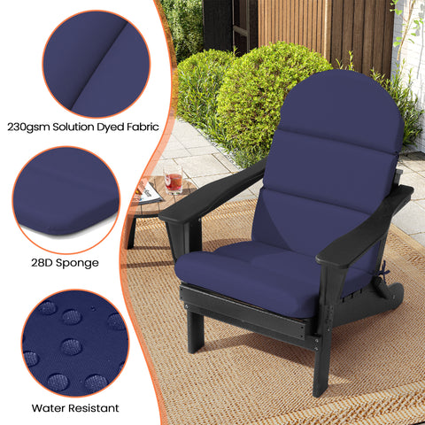 Pellebant 50 x 20 in. Sunbrella Outdoor Adirondack Chair Cushion