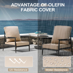 21 x 22 in. Outdoor Deep Seat Chair Cushion