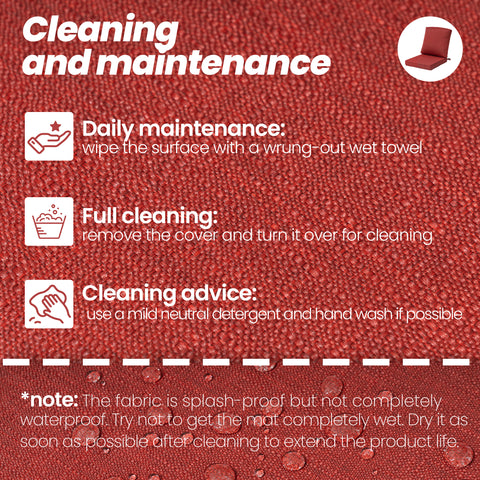 Pellebant 22 x 21 in. Outdoor Deep Seat and Back Chair Cushion with Removable Waterproof Cover