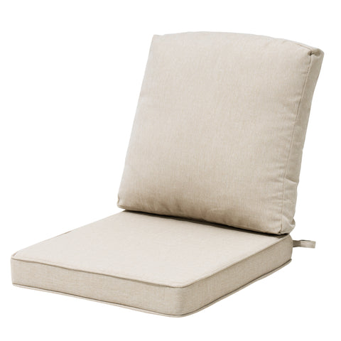 Pellebant 21 x 21 in. Outdoor Deep Seat Cushion Set with Back Pillow