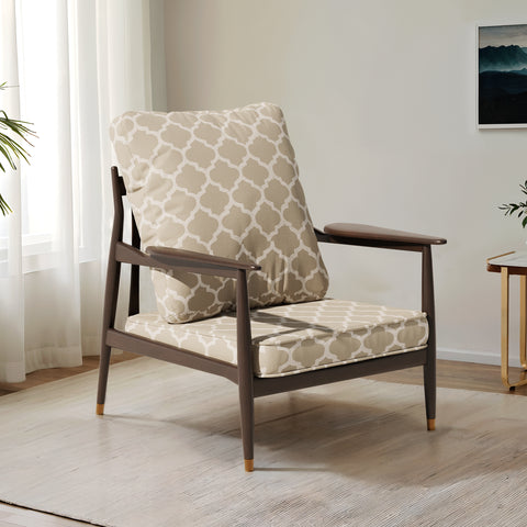 Pellebant 22 x 21 in. Outdoor Deep Seat and Back Chair Cushion with Removable Water Resistant Cover