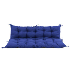 61 x 20 in. Outdoor Bench and Swing Cushion with Backrest