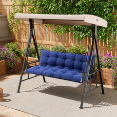 61 x 20 in. Outdoor Bench and Swing Cushion with Backrest