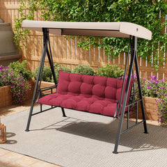 61 x 20 in. Outdoor Bench and Swing Cushion with Backrest