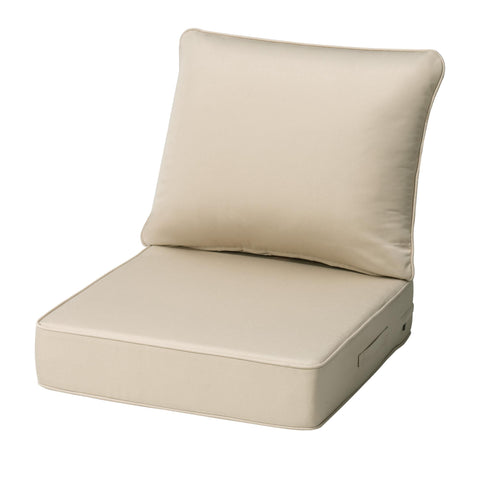24 x 24 in. Deep Seat Outdoor Cushion Set with Sunbrella Fabric