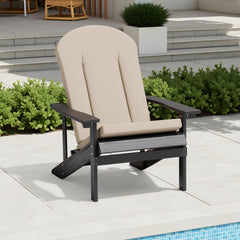 50 x 20 in. Outdoor Adirondack High Back Deep Seat Chair Cushion